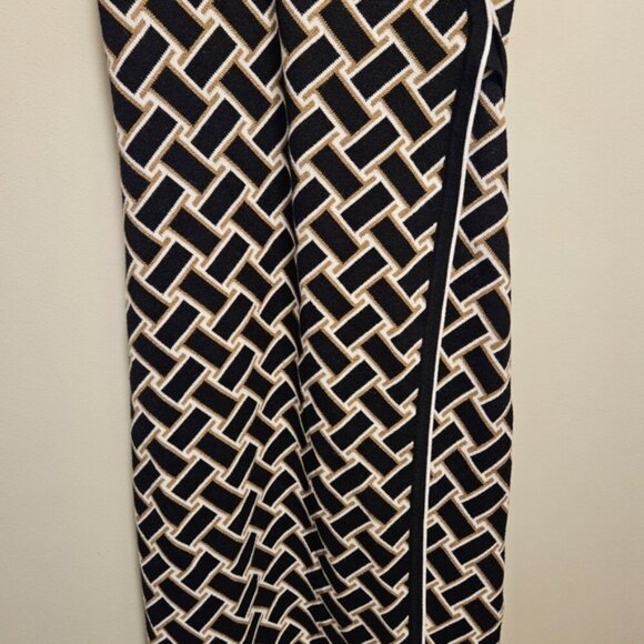 Diane Von Furstenberg x Target Collared Vintage Weave Sweaterknit Wrap Dress S. - Picture 8 of 16